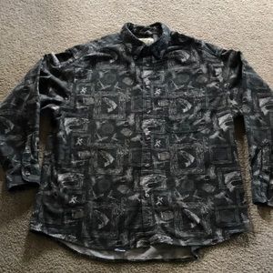 Cabelas Soft Chamois Long Sleeved Button Down
